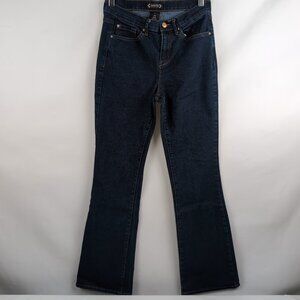 Nanette Lepore Women's BELLE High Rise Bootcut Denim Jeans Blue, Size 4